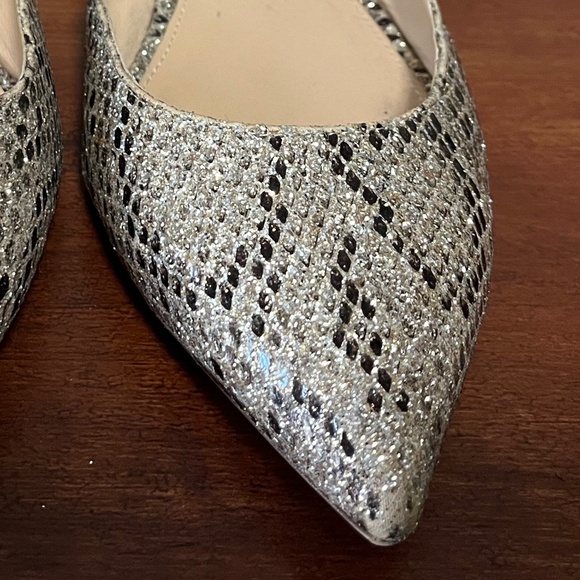 Sparkly J. Crew d'orsay flats - Picture 4 of 4